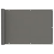 Balkonbespannung - Polyester / wasserdicht | 600 x 90 cm, anthrazit Balkonbespannung - Polyester / wasserdicht | 600 x 90 cm, anthrazit