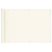 Balkonbespannung - HDPE / atmungsaktiv | 600 x 75 cm, elfenbein Balkonbespannung - HDPE / atmungsaktiv | 600 x 75 cm, elfenbein