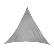 Sonnensegel - Polyester / wasserabweisend | 3,6 x 3,6 x 3,6 m, dreieckig, hellgrau Sonnensegel - Polyester / wasserabweisend | 3,6 x 3,6 x 3,6 m, dreieckig, hellgrau
