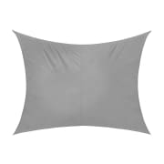Sonnensegel - Polyester / wasserabweisend | 3,0 x 2,0 m, rechteckig, hellgrau Sonnensegel - Polyester / wasserabweisend | 3,0 x 2,0 m, rechteckig, hellgrau