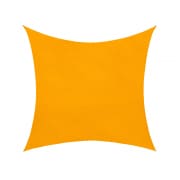 Sonnensegel - Polyester / wasserabweisend | 4,0 x 4,0 m, quadratisch, gelb Sonnensegel - Polyester / wasserabweisend | 4,0 x 4,0 m, quadratisch, gelb