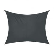 Sonnensegel - Polyester / wasserabweisend | 4,0 x 3,0 m, rechteckig, anthrazit Sonnensegel - Polyester / wasserabweisend | 4,0 x 3,0 m, rechteckig, anthrazit