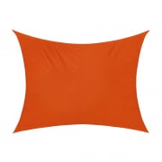 Sonnensegel - Polyester / wasserabweisend | 4,0 x 3,0 m, rechteckig, orange Sonnensegel - Polyester / wasserabweisend | 4,0 x 3,0 m, rechteckig, orange