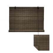 Bambusrollo | 80 x 130 cm, dunkelbraun Bambusrollo | 80 x 130 cm, dunkelbraun