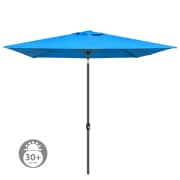 Produkt interpara Sonnenschirm | 3 x 3 m, quadratisch, blau | Gestell, anthrazit  interpara Sonnenschirm | 3 x 3 m, quadratisch, blau | Gestell, anthrazit