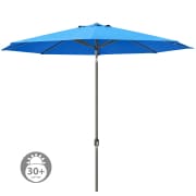 Produkt interpara Sonnenschirm | 3,5 m, rund, blau | Gestell, anthrazit  interpara Sonnenschirm | 3,5 m, rund, blau | Gestell, anthrazit
