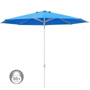 Produkt interpara Sonnenschirm | 3,5 m, rund, blau | Gestell, weiß  interpara Sonnenschirm | 3,5 m, rund, blau | Gestell, weiß