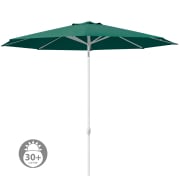 Produkt interpara Sonnenschirm | 3,5 m, rund, grün | Gestell, weiß  interpara Sonnenschirm | 3,5 m, rund, grün | Gestell, weiß