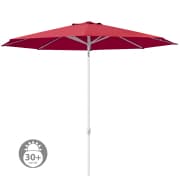 Produkt interpara Sonnenschirm | 3,5 m, rund, bordeaux | Gestell, weiß  interpara Sonnenschirm | 3,5 m, rund, bordeaux | Gestell, weiß