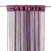 VICTORIA M Leonora Fadengardine 100 x 245cm, aubergine
