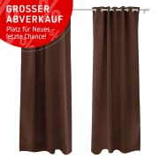 Produkt AURORA Ösenvorhang | verdunkelnd, 140 x 245 cm, braun  AURORA Ösenvorhang | verdunkelnd, 140 x 245 cm, braun