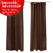 Produkt AURORA Vorhang mit Kräuselband | verdunkelnd, 140 x 245 cm, braun  AURORA Vorhang mit Kräuselband | verdunkelnd, 140 x 245 cm, braun
