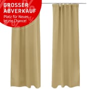 Produkt AURORA Vorhang mit Kräuselband | verdunkelnd, 140 x 245 cm, creme  AURORA Vorhang mit Kräuselband | verdunkelnd, 140 x 245 cm, creme