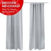 Produkt AURORA Vorhang mit Kräuselband | verdunkelnd, 140 x 235 cm, silber-weiß AURORA Vorhang mit Kräuselband | verdunkelnd, 140 x 235 cm, silber-weiß