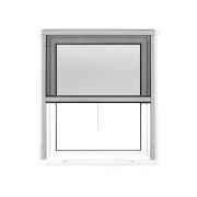 Produkt 4 in 1 Insektenschutzrollo Zanzara | Aluminium Rahmen, 70 x 130 cm, silber 4 in 1 Insektenschutzrollo Zanzara | Aluminium Rahmen, 70 x 130 cm, silber