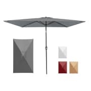 Produkt parajuna - kleiner Sonnenschirm knickbar | 2,3 x 1,3 m, rechteckig, grau  parajuna - kleiner Sonnenschirm knickbar | 2,3 x 1,3 m, rechteckig, grau