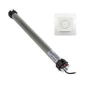 / smeasy Smart-Home-Set Rollladenmotor TDEP | Wandtaster + TDEP 40/13 (40 Nm / SW60) / smeasy Smart-Home-Set Rollladenmotor TDEP | Wandtaster + TDEP 40/13 (40 Nm / SW60)