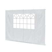 Seitenwand für Steckpavillon SP-3 | Fensterwand, weiß Seitenwand für Steckpavillon SP-3 | Fensterwand, weiß