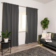 Produkt ACUSTICO Akustik-Vorhang mit Kombiband | verdunkelnd, 135 x 245 cm, grau, 2 Stück  ACUSTICO Akustik-Vorhang mit Kombiband | verdunkelnd, 135 x 245 cm, grau, 2 Stück