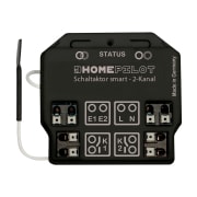 ProduktHomepilot Schaltaktor smart | 2-Kanal Homepilot Schaltaktor smart | 2-Kanal