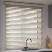 Produkt KAYA Jalousie in Holzoptik 35 mm | 120 x 250 cm, holzhell strukturiert  KAYA Jalousie in Holzoptik 35 mm | 120 x 250 cm, holzhell strukturiert