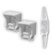 Ersatzteil Set für Raffrollos | 2x Halter inkl. Kindersicherung Ersatzteil Set für Raffrollos | 2x Halter inkl. Kindersicherung