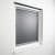 JAROLIFT Insektenschutz-Spannrahmen ProfiLine für Fenster | 60 x 150 cm, weiß