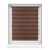 VICTORIA M Klemmfix Doppelrollo / Duo Rollo | 65 x 150 cm, dunkelbraun