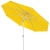 paramondo interpara Sonnenschirm | 3,5 m, rund, gelb | Gestell, weiß