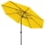 paramondo interpara Sonnenschirm | 3,5 m, rund, gelb | Gestell, anthrazit