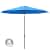 paramondo interpara Sonnenschirm | 3,5 m, rund, blau | Gestell, anthrazit