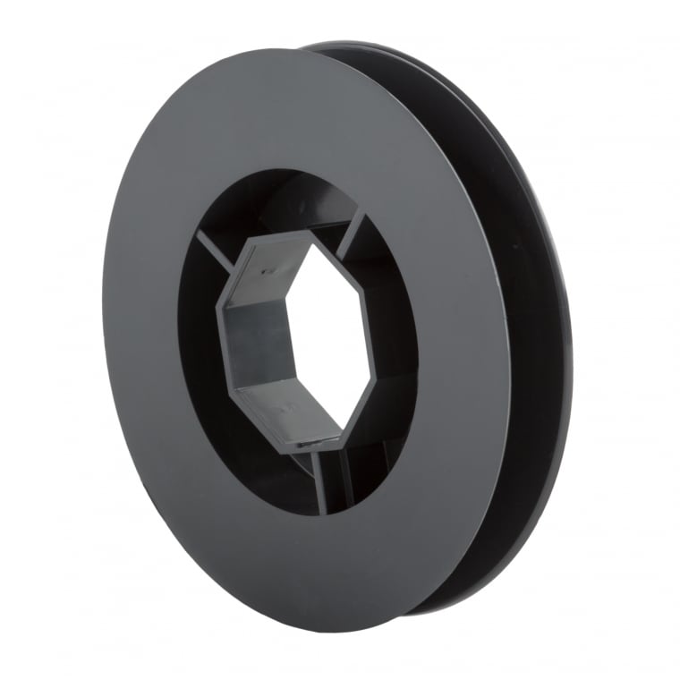 JAROLIFT Gurtscheibe für Rollladenwelle 8-Kant | SW40 / Ø 120 mm