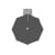 paramondo parapenda Ampelschirm | 3,5 m, rund, grau | Gestell inkl. Standkreuz, anthrazit
