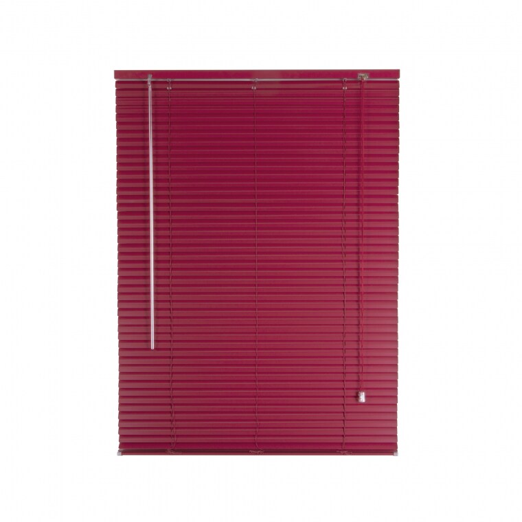 VICTORIA M Aluminium Jalousie | 130 x 130 cm, weinrot matt