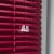 VICTORIA M Aluminium Jalousie | 120 x 220 cm, weinrot matt