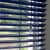 VICTORIA M Aluminium Jalousie | 80 x 220 cm, blau matt