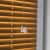 VICTORIA M Aluminium Jalousie | 120 x 130 cm, holzhell matt
