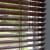 VICTORIA M Aluminium Jalousie | 140 x 220 cm, holzdunkel matt
