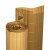 JAROLIFT Premium PVC Sichtschutzmatte | 80 x 800 cm (2-teilig), bambus