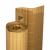JAROLIFT Premium PVC Sichtschutzmatte | 140 x 800 cm (2-teilig), bambus