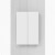 JAROLIFT Fliegengitter-Magnetvorhang für Türen | 110 x 220 cm, weiß