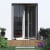 JAROLIFT Fliegengitter-Magnetvorhang für Türen | 160 x 230 cm, schwarz