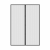 JAROLIFT Fliegengitter-Magnetvorhang für Türen | 160 x 230 cm, schwarz