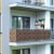 JAROLIFT PVC Sichtschutzstreifen | 19 cm x 40 m, inkl. 25 Befestigungsclips, braun