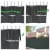 JAROLIFT PVC Sichtschutzstreifen | 19 cm x 40 m, inkl. 25 Befestigungsclips, braun