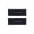 JAROLIFT Verschlusskappe für Rollladen-Führungsschienen PP 53 (53 x 22 mm) | schwarz, 2 Stück