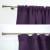 VICTORIA M Aurora Vorhang mit Kräuselband - verdunkelnd | 140 x 245 cm / aubergine / 2er Pack
