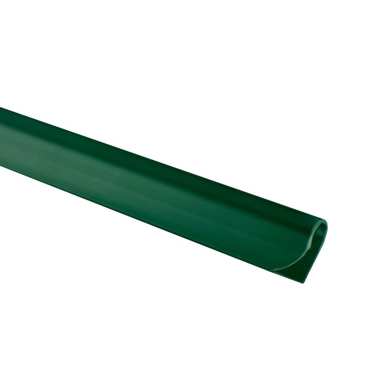 JAROLIFT Befestigungsclips für PVC Sichtschutzstreifen | grün / 25er Pack