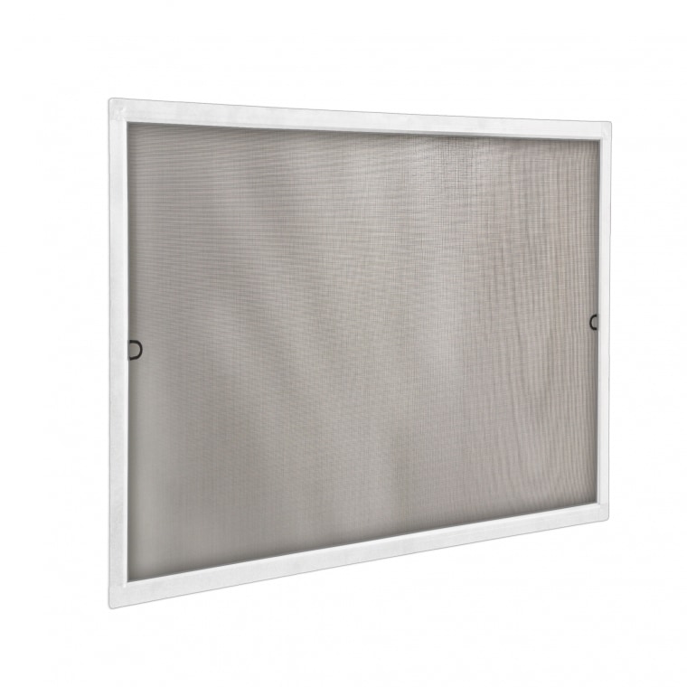 JAROLIFT Insektenschutz-Spannrahmen SlimLine für Fenster | 110 x 150 cm, weiß