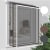 JAROLIFT Insektenschutz-Spannrahmen SlimLine für Fenster (Typ nach Wahl)
